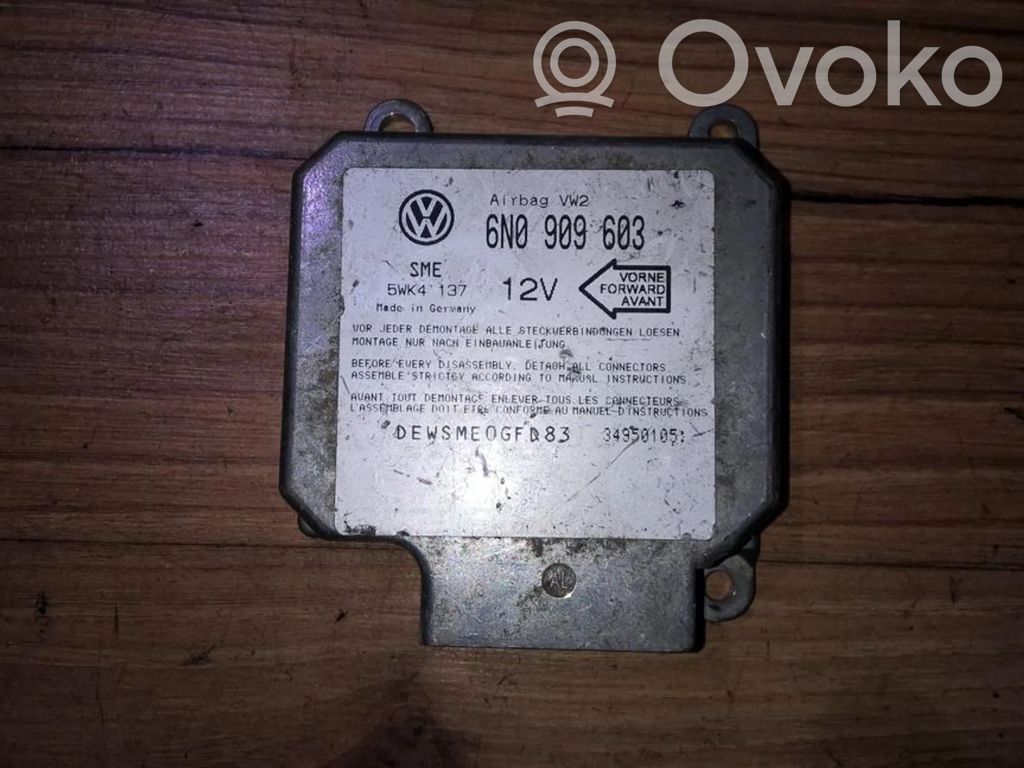 Volkswagen Polo III 6N 6N2 6NF Centralina/modulo airbag