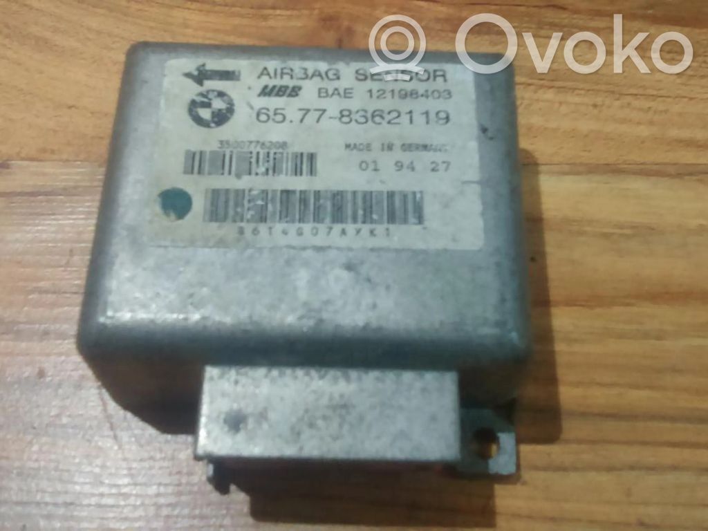 Unidad de control/módulo del Airbag   65778362119,12198403,12198403,65778362119