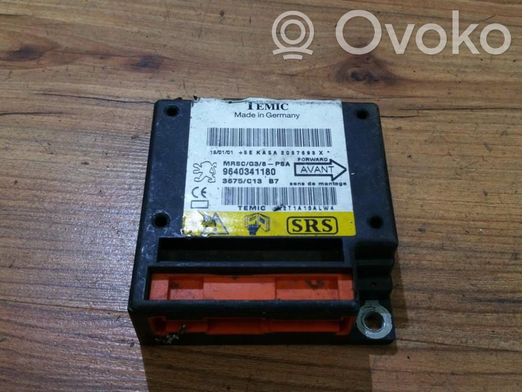 Centralina/modulo airbag   9640341180,3675C13B7,3675C13B7,9640341180