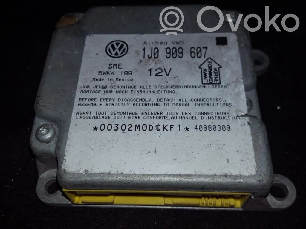 Volkswagen PASSAT B5 Unitate/modul de comandă airbaguri