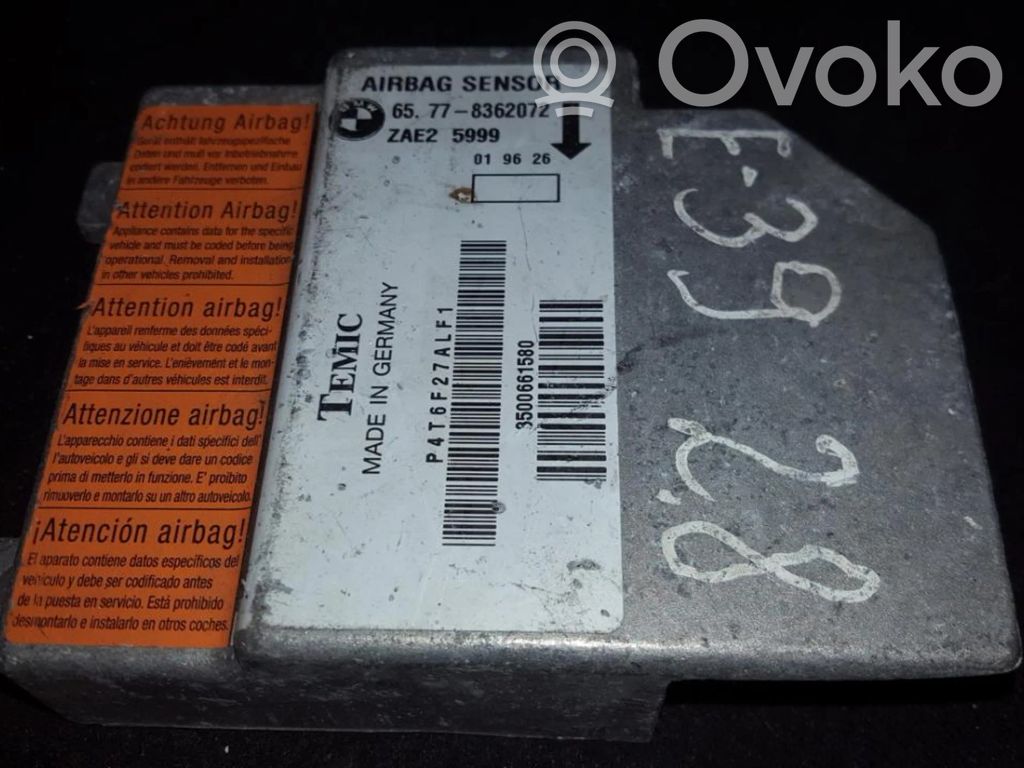 Airbag control unit/module   65778362072,ZAE25999,65778362072,ZAE25999