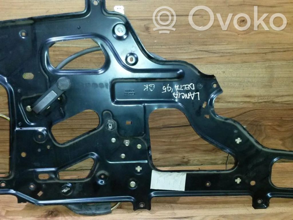 Regulador con motor de la ventanilla de la puerta corredera