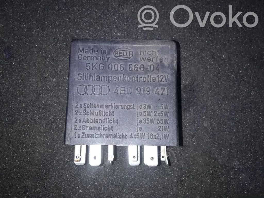 Audi A4 S4 B5 8D Alte relee 