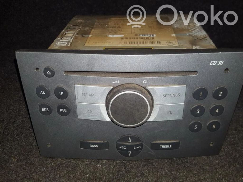 Opel Astra H Unitate principală radio/CD/DVD/GPS 