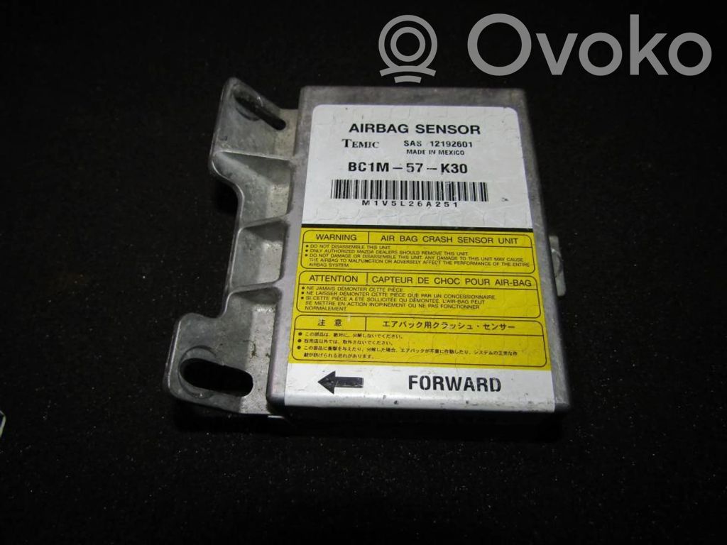 Airbag control unit/module   BC1M57K30,12192601,12192601,BC1M57K30