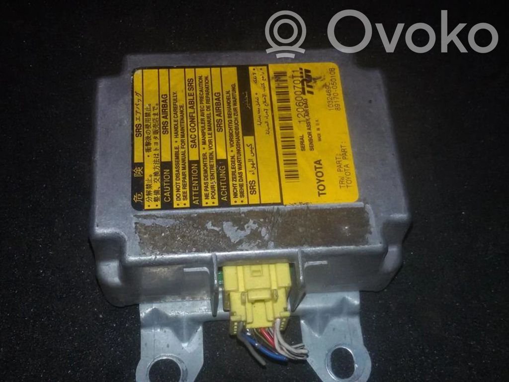 Toyota Carina T190 Sterownik / Moduł Airbag 