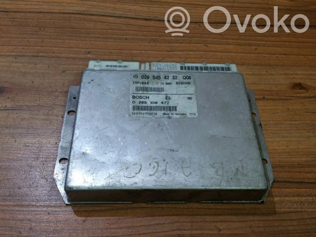Mercedes-Benz A W168 Centralina ESP (controllo elettronico della stabilità)