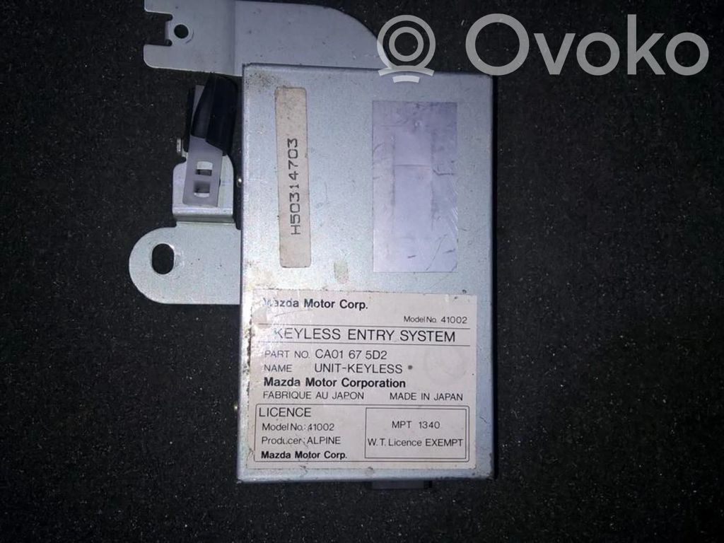 Mazda Xedos 6 Other control units/modules 