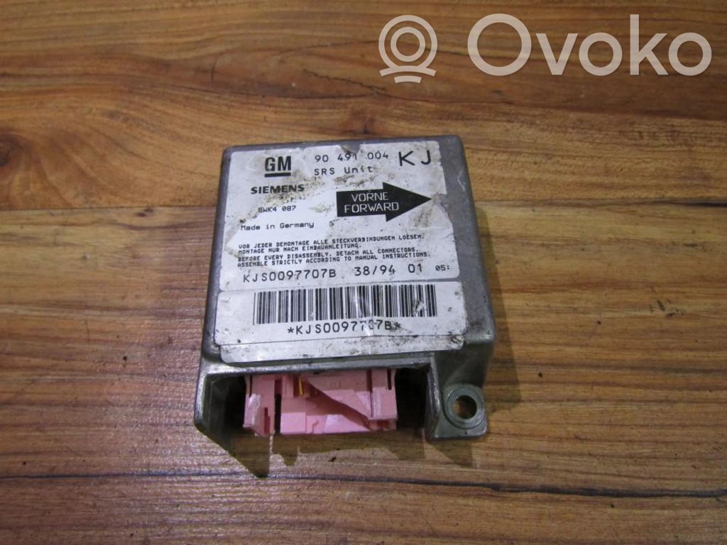 Opel Omega B1 Unitate/modul de comandă airbaguri 