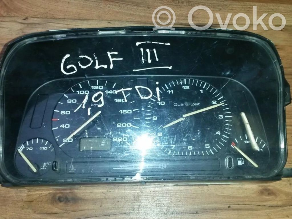 Volkswagen Golf III Tachimetro (quadro strumenti) 