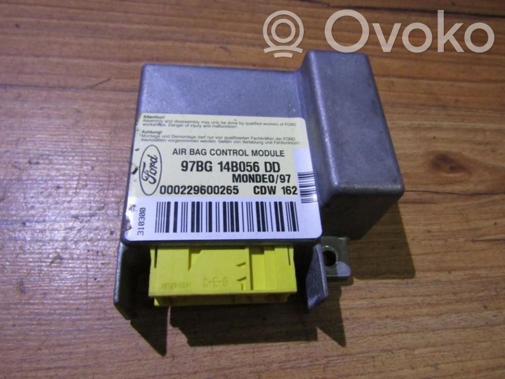 Centralina/modulo airbag   97BG14B056DD,000229600265,000229600265,97BG14B056DD