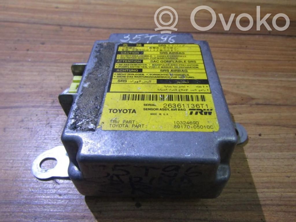 Toyota Carina T190 Airbag control unit/module 