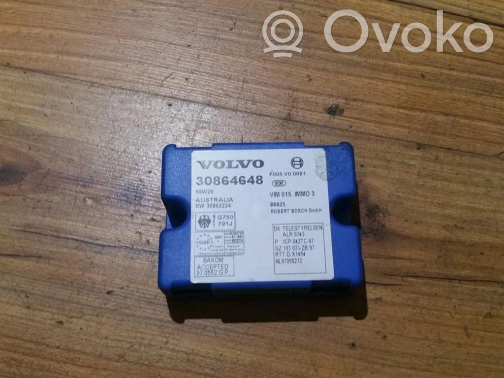 Volvo S40, V40 Otras unidades de control/módulos 