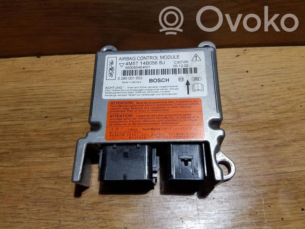 Airbag control unit/module   4M5T14B056BJ,0285001552,0285001552,4M5T14B056BJ