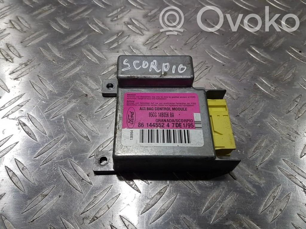 Airbag control unit/module   95GG14B056BA,8614455247DE,8614455247DE,95GG14B056BA