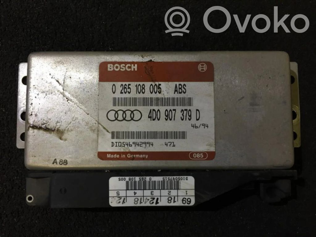 Centralina/modulo ABS   4D0907379D,0265108005,0265108005,4D0907379D