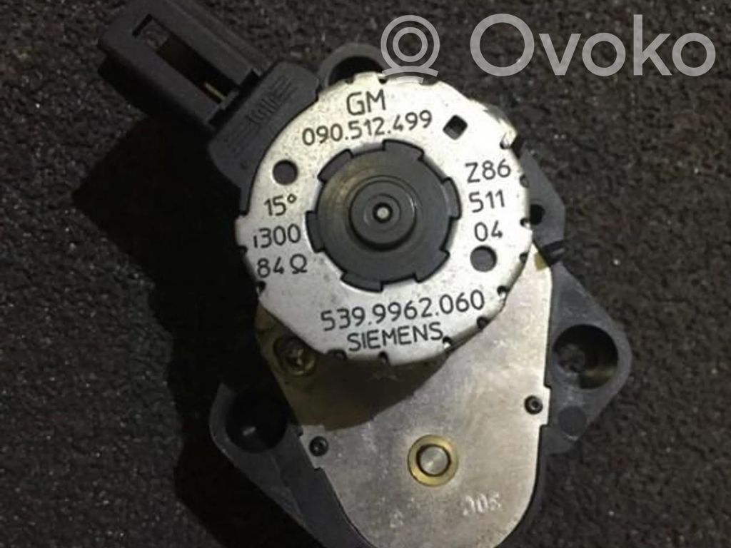 Opel Omega B1 Tuloilmaventtiilin käyttömoottori 