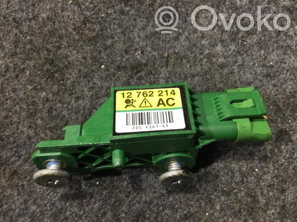 Sensor impacto/accidente para activar Airbag   12762214,12762214