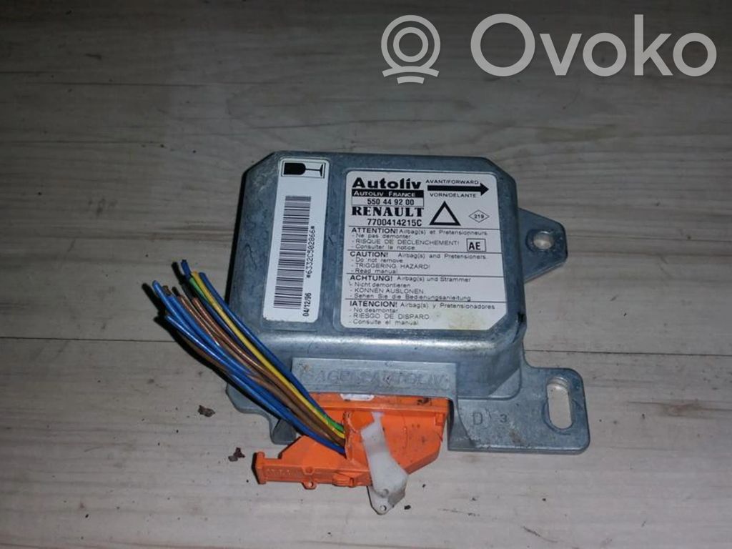 Renault Laguna I Unitate/modul de comandă airbaguri 