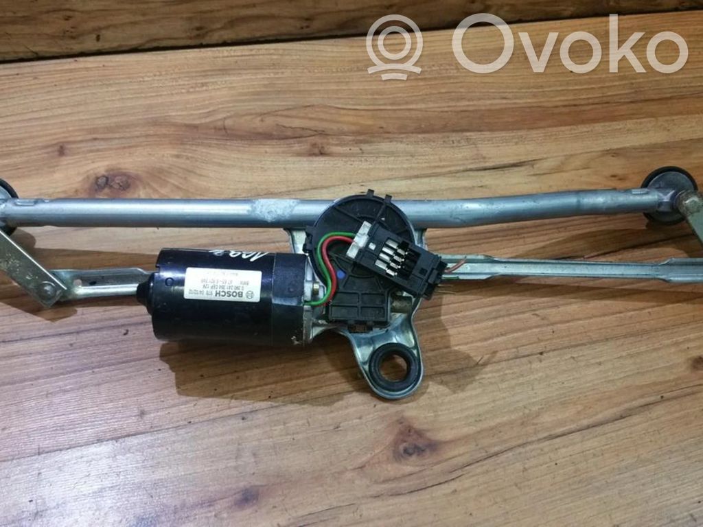 BMW 3 E46 Mechanizm i silniczek wycieraczek szyby przedniej / czołowej