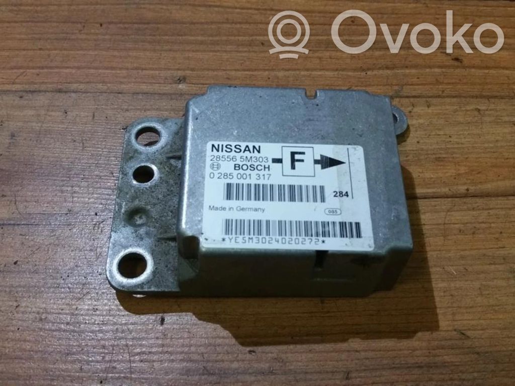 Nissan Almera N16 Unitate/modul de comandă airbaguri 