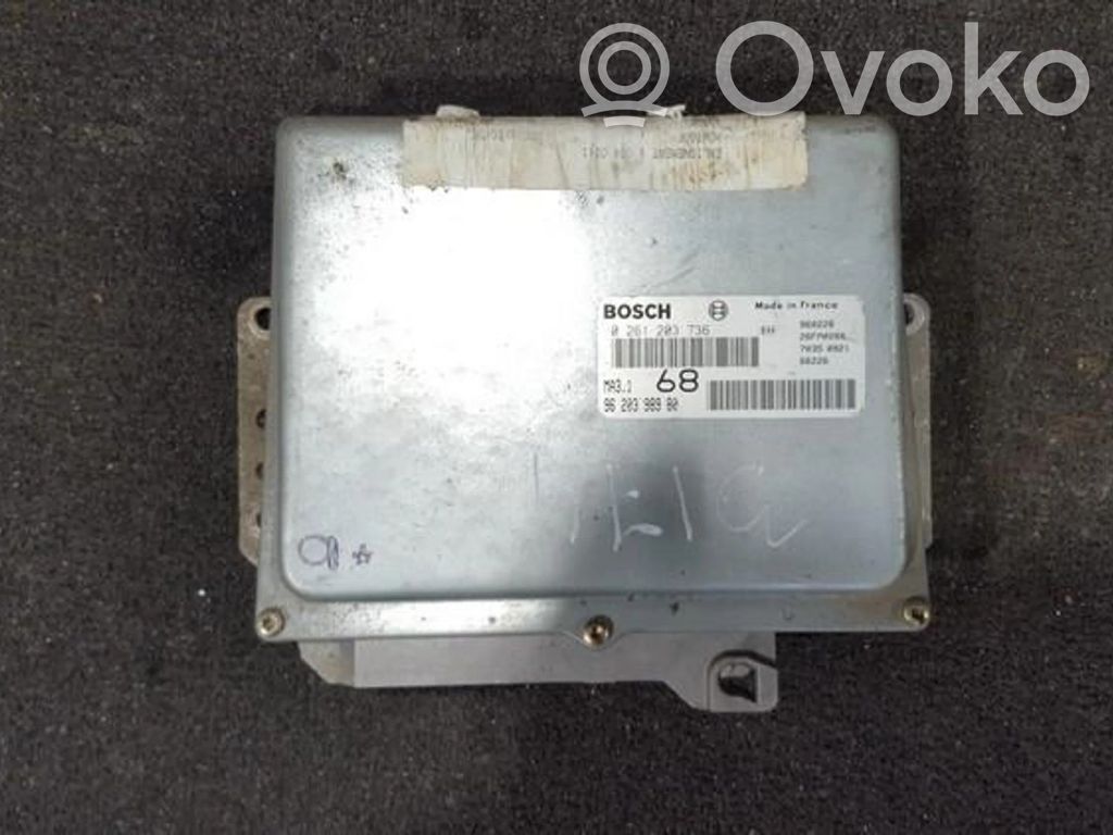 Engine control unit/module   0261203736,9620398980,0261203736,9620398980