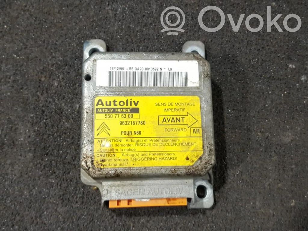 Citroen Xsara Picasso Unitate/modul de comandă airbaguri 
