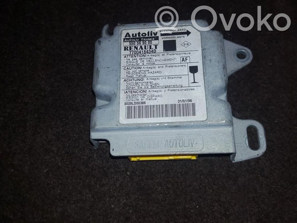Renault Scenic I Unitate/modul de comandă airbaguri 