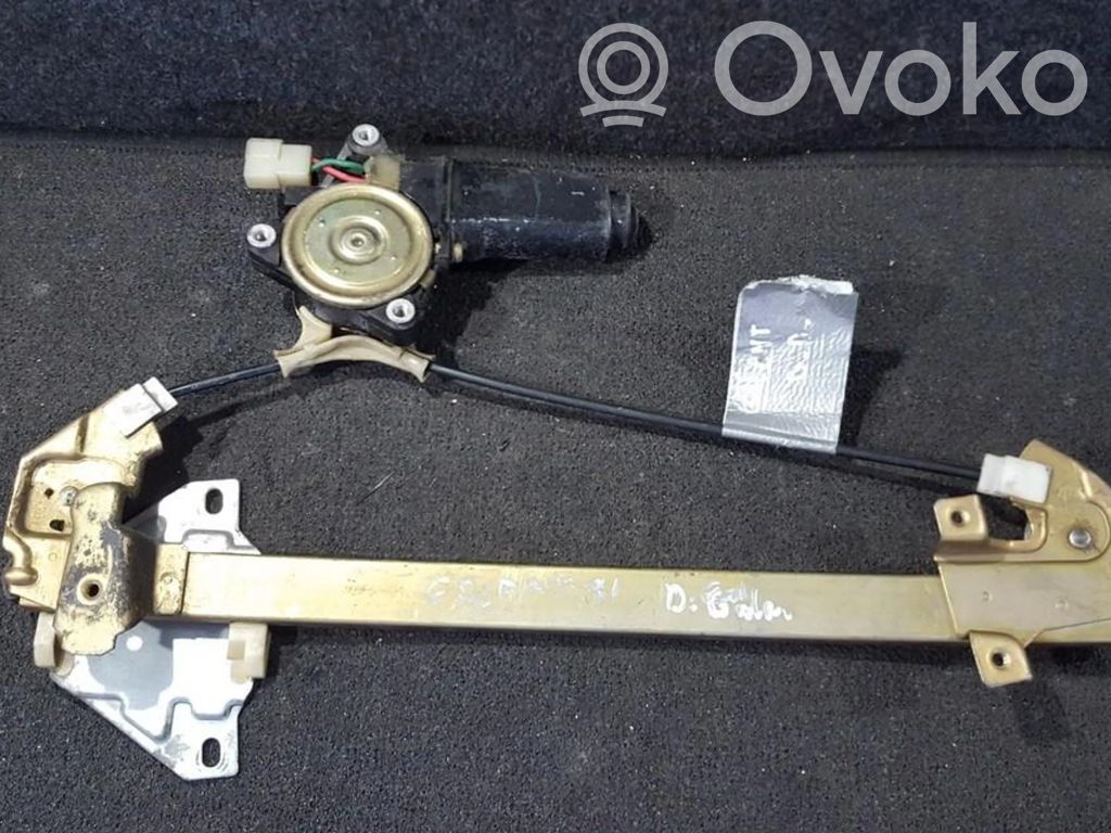 Regulador con motor de la ventanilla de la puerta corredera