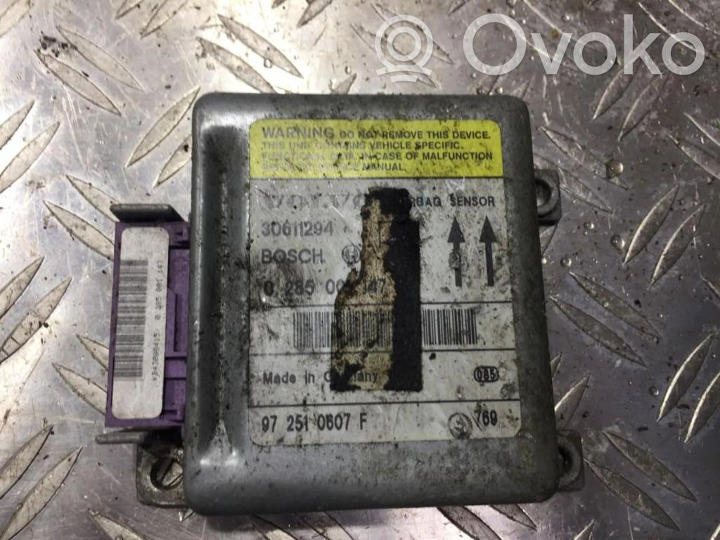 Centralina/modulo airbag   30611294,0285001147,0285001147,30611294