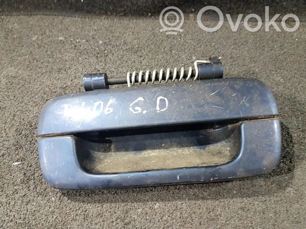 Peugeot 406 Poignée extérieure de porte avant 