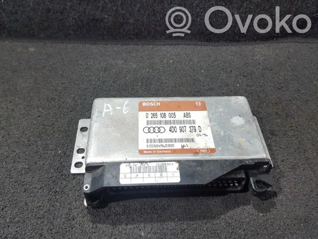 Sterownik / moduł ABS   0265108005,4D0907379D,0265108005,4D0907379D,DI0504960300