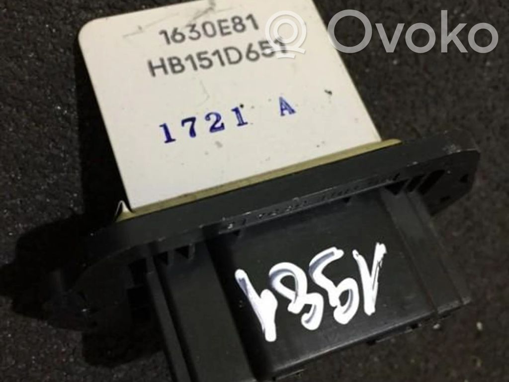 Mazda 2 Rezystor / Opornik dmuchawy nawiewu 