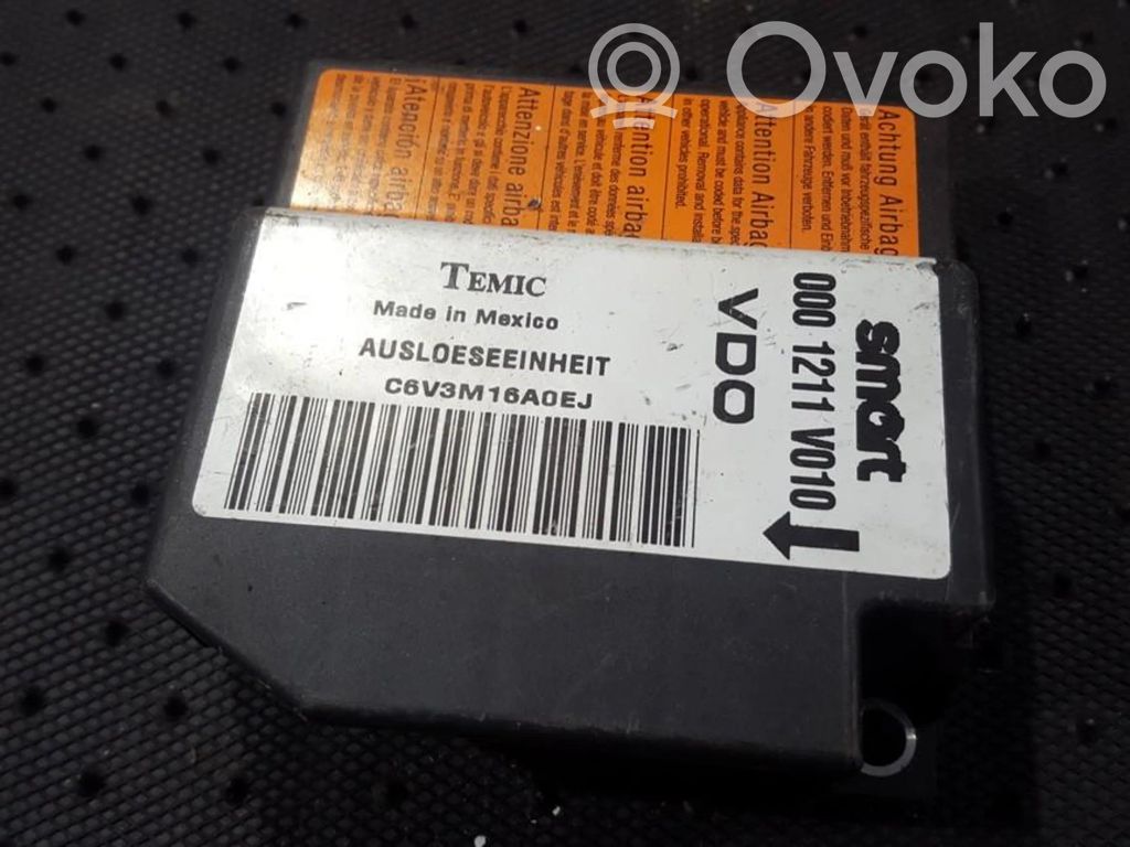 Smart ForTwo I MC01 Centralina/modulo airbag 