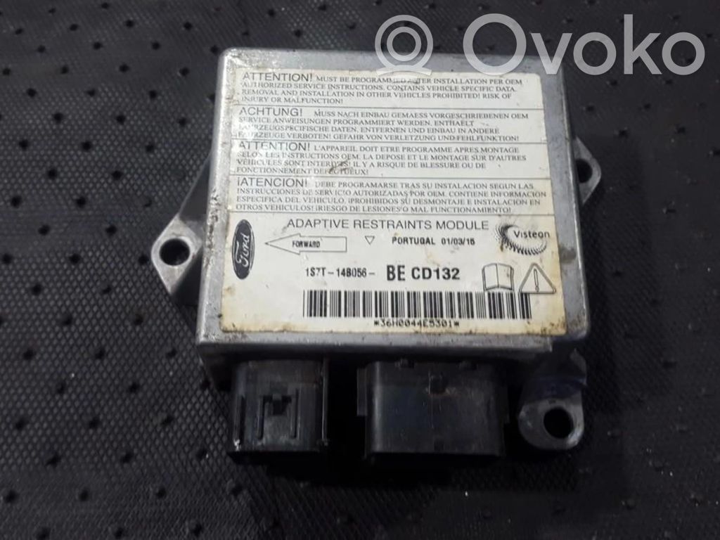 Sterownik / Moduł Airbag   1SZT14B056,BECD132,1SZT14B056,BECD132