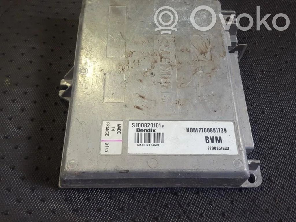 Unidad de control/módulo del motor   S100820101B,HOM7700851739,HOM7700851739,S100820101B