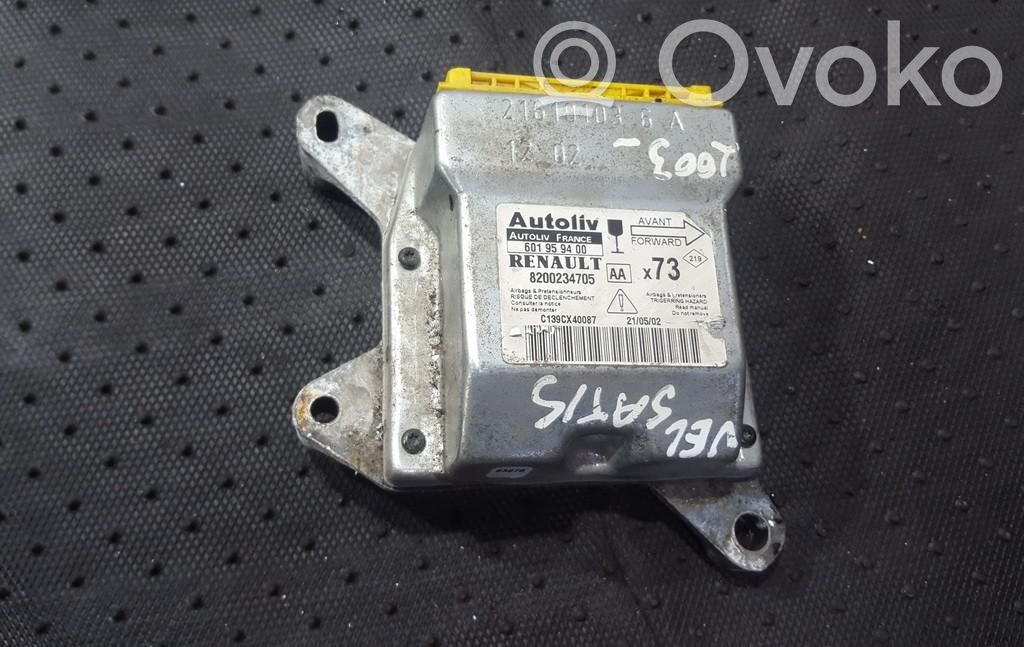 Renault Vel Satis Unitate/modul de comandă airbaguri 