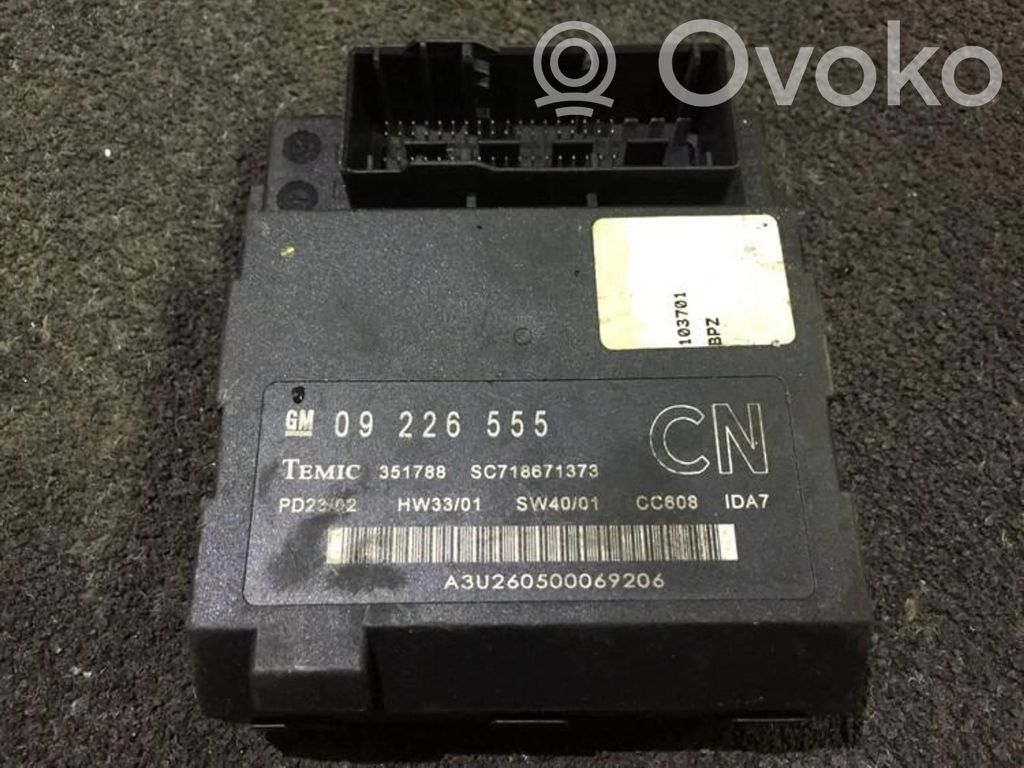 Module confort   09226555,CN,09226555,351788,SC718671373