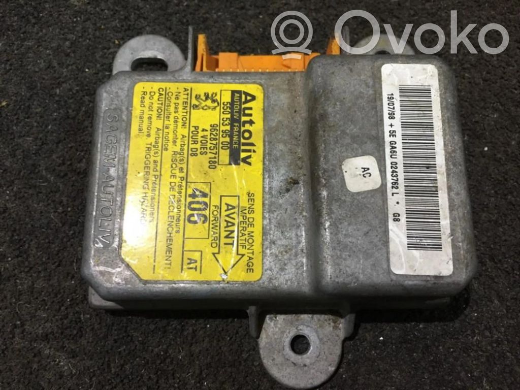 Peugeot 406 Unitate/modul de comandă airbaguri 