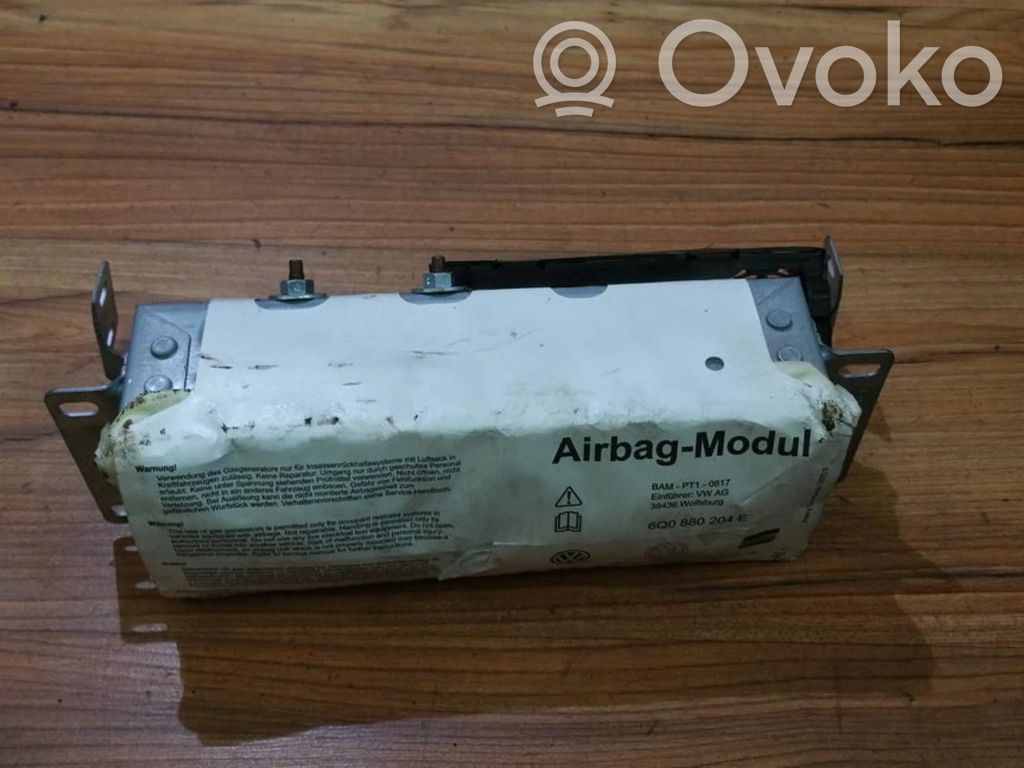Skoda Fabia Mk1 (6Y) Airbag del passeggero 