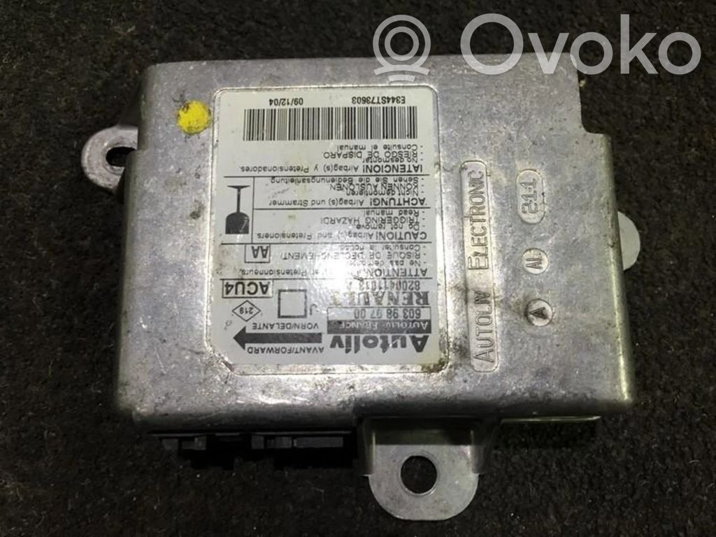 Renault Megane II Centralina/modulo airbag 