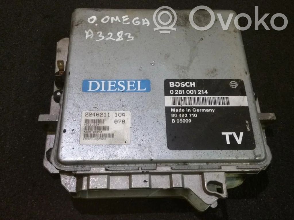 Opel Omega B1 Sterownik / Moduł ECU 
