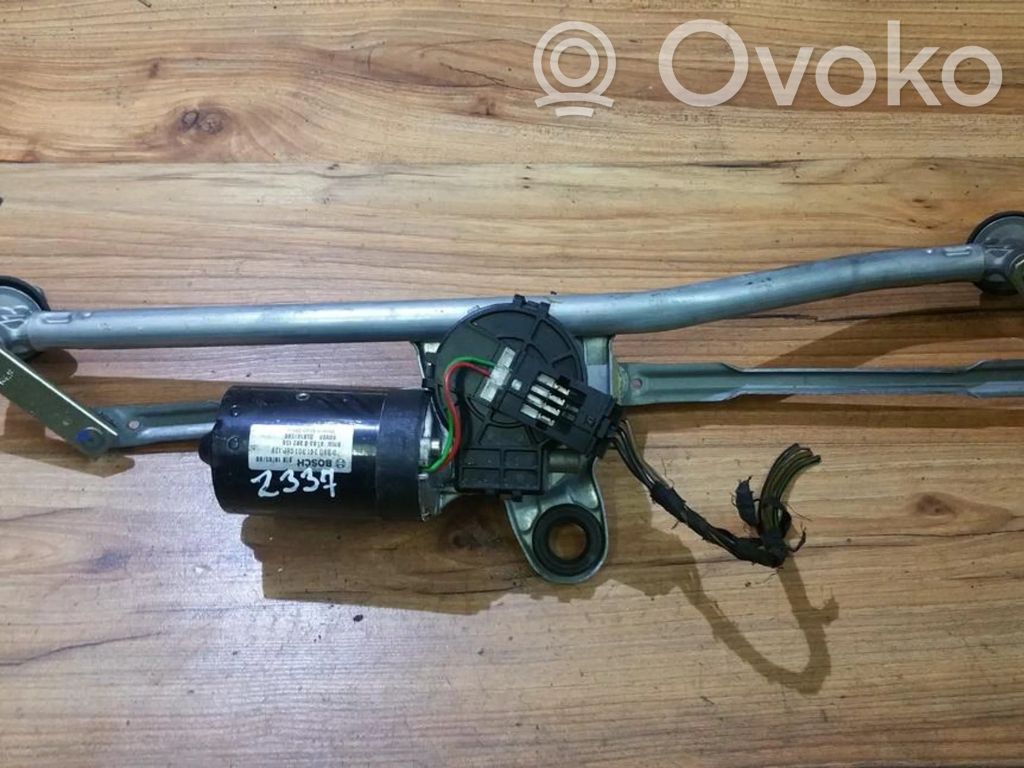BMW 3 E46 Mechanizm i silniczek wycieraczek szyby przedniej / czołowej 