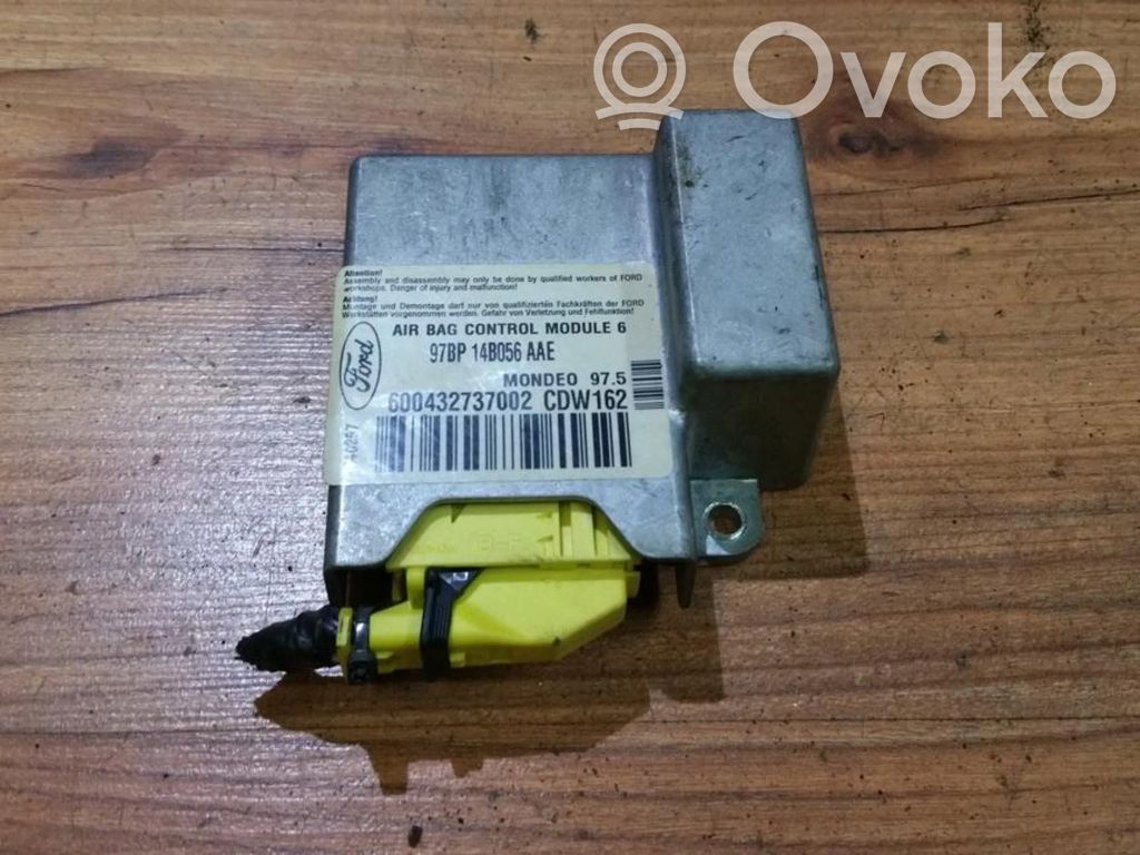 Centralina/modulo airbag   97BP14B056AAE,CDW162,97BP14B056AAE,CDW162