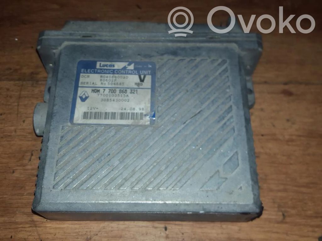 Volvo S40, V40 Unitate/modul de control motor 