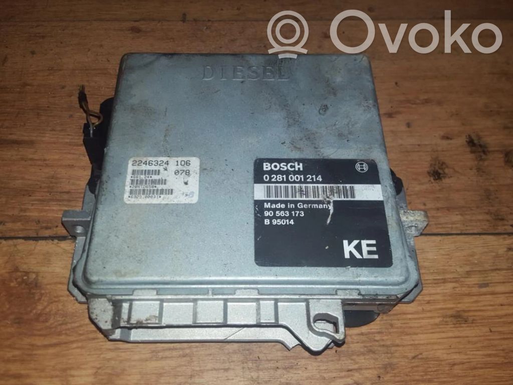 Opel Omega B1 Unitate/modul de control motor 