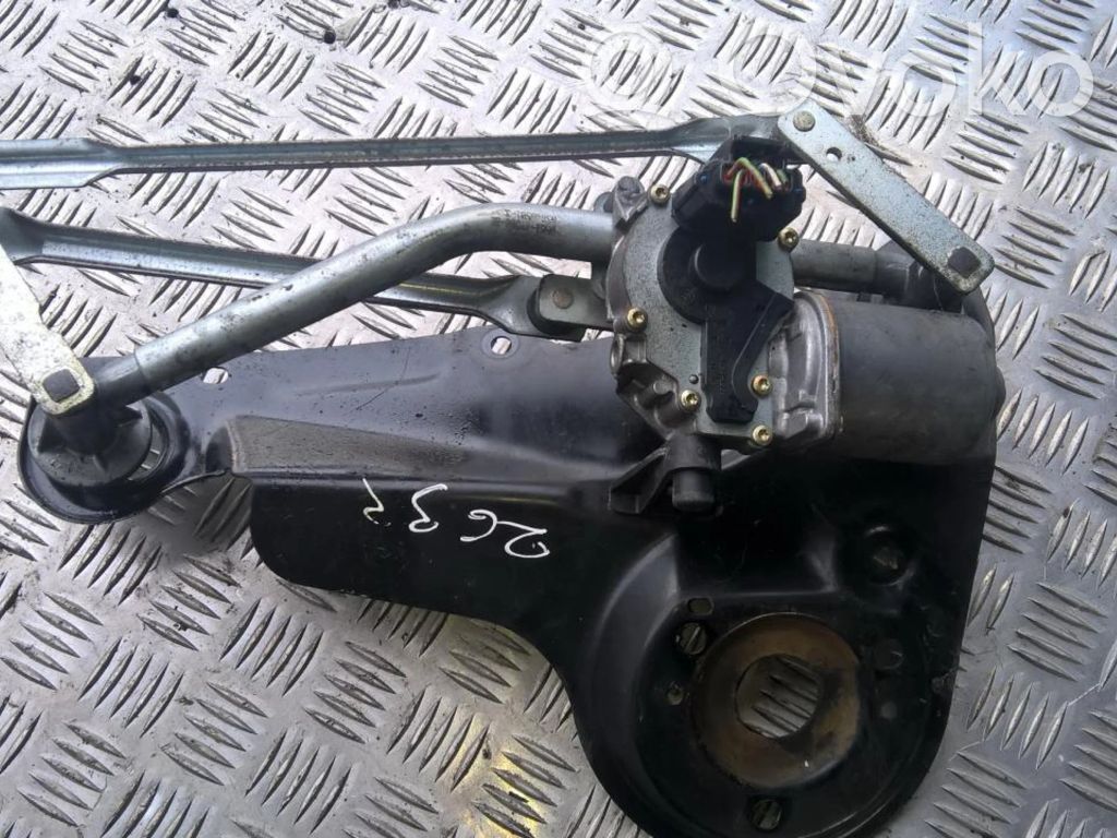Ford Fiesta Mechanizm i silniczek wycieraczek szyby przedniej / czołowej