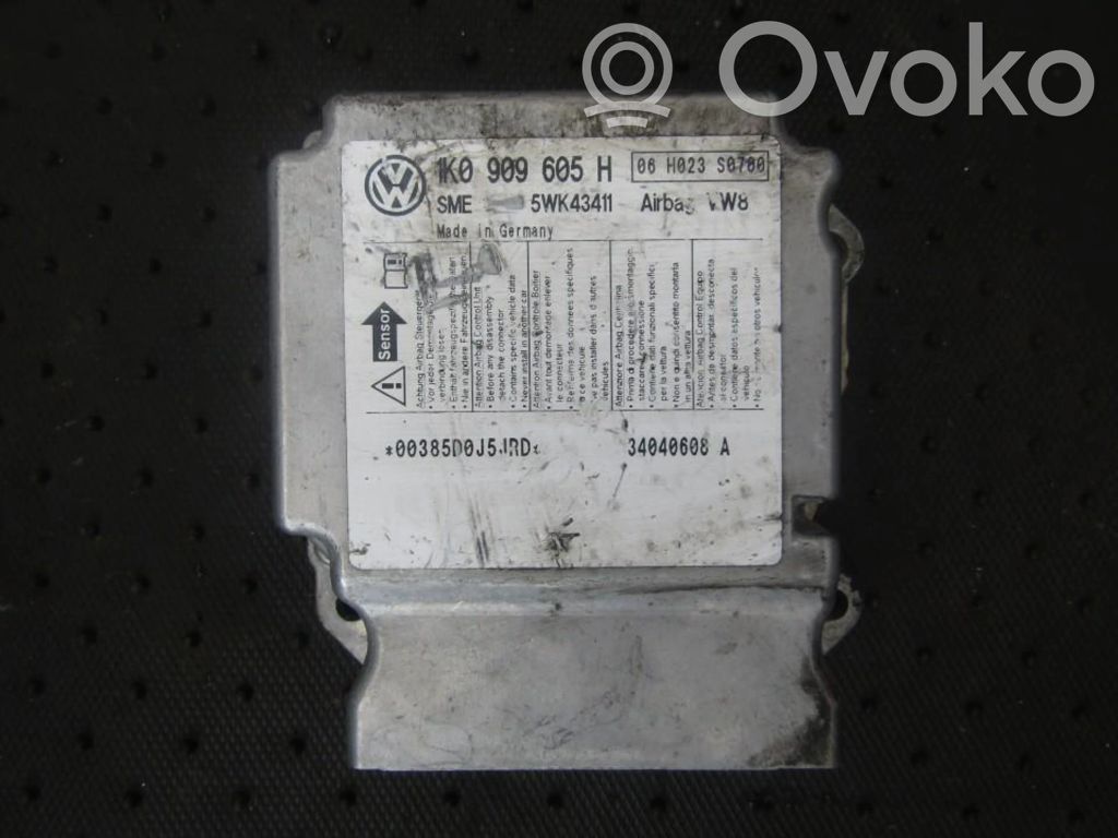 Volkswagen Golf V Centralina/modulo airbag
