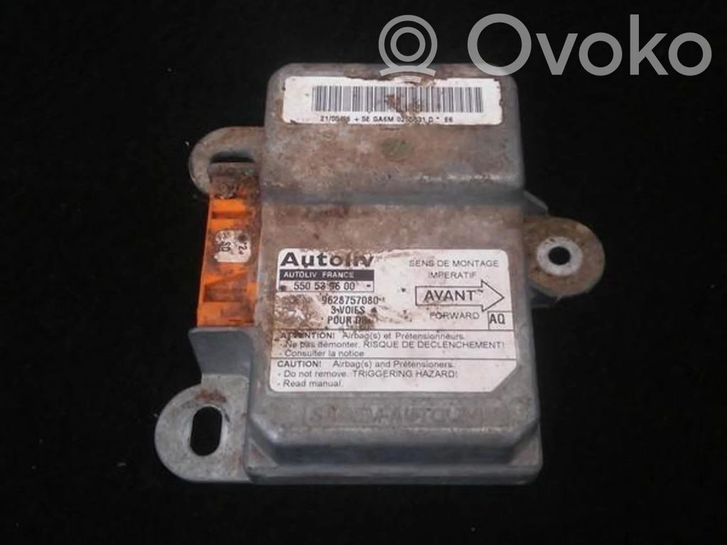 Unidad de control/módulo del Airbag   9628757080,550539600,550539600,9628757080