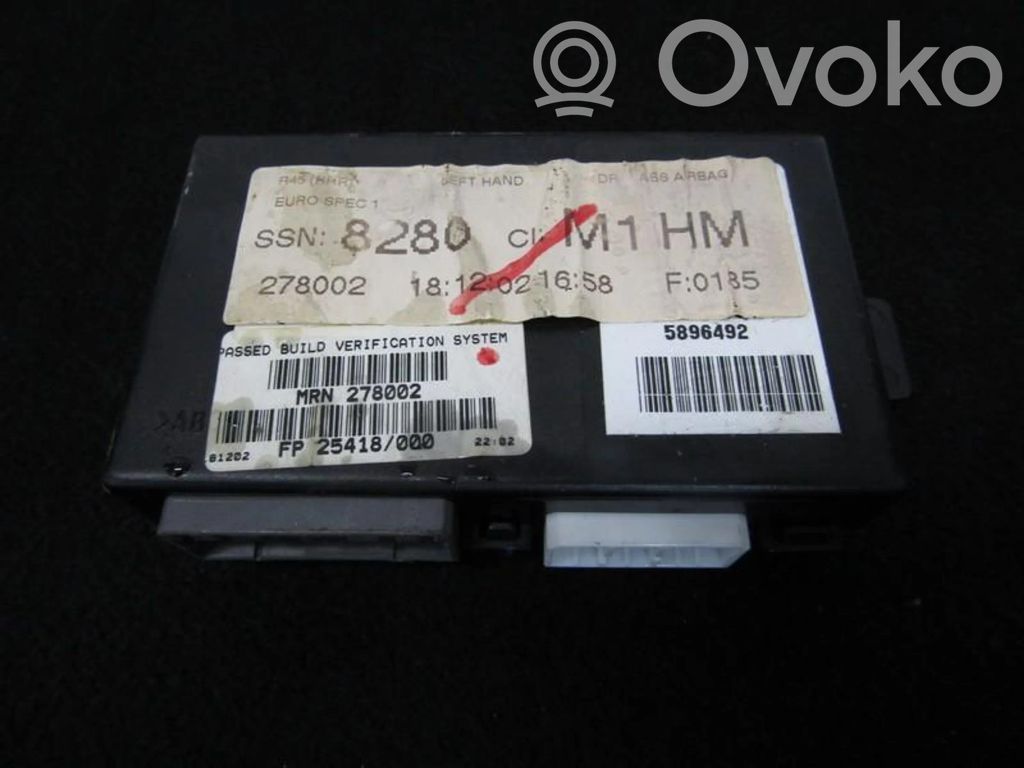 Engine control unit/module   YWC000980,53070137B,53070137B,5896492,MRN278002,YWC000980